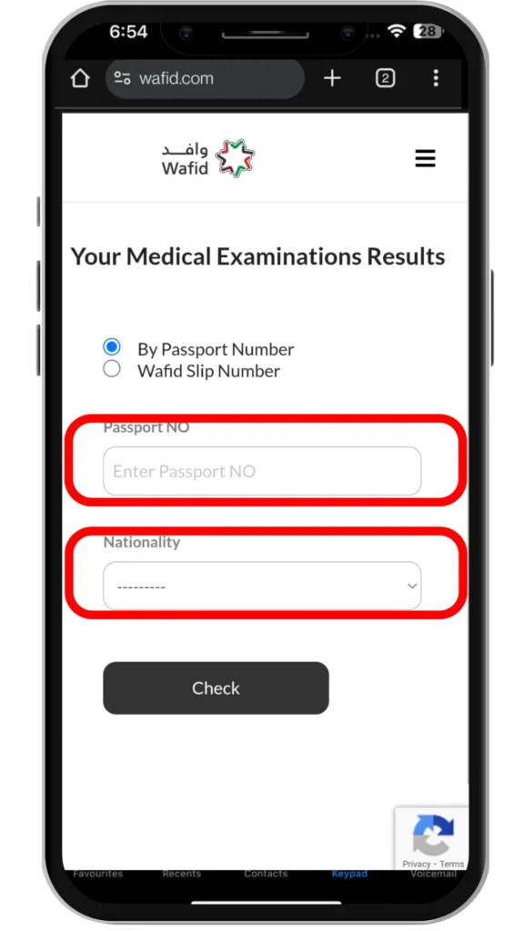 Wafid Medical Report Check